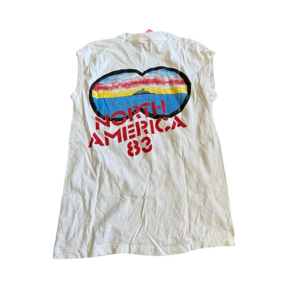 Vintage 1983 Men At Work Tee Size Mens Medium - Picture 6 of 6